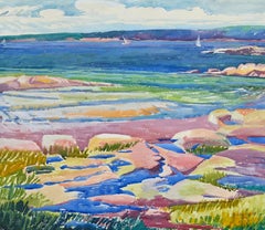 Gloucester, Paesaggio modernista del New England, allievo di Henry Keller