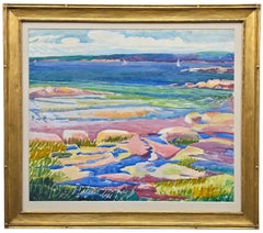 Gloucester, Paesaggio modernista del New England, allievo di Henry Keller