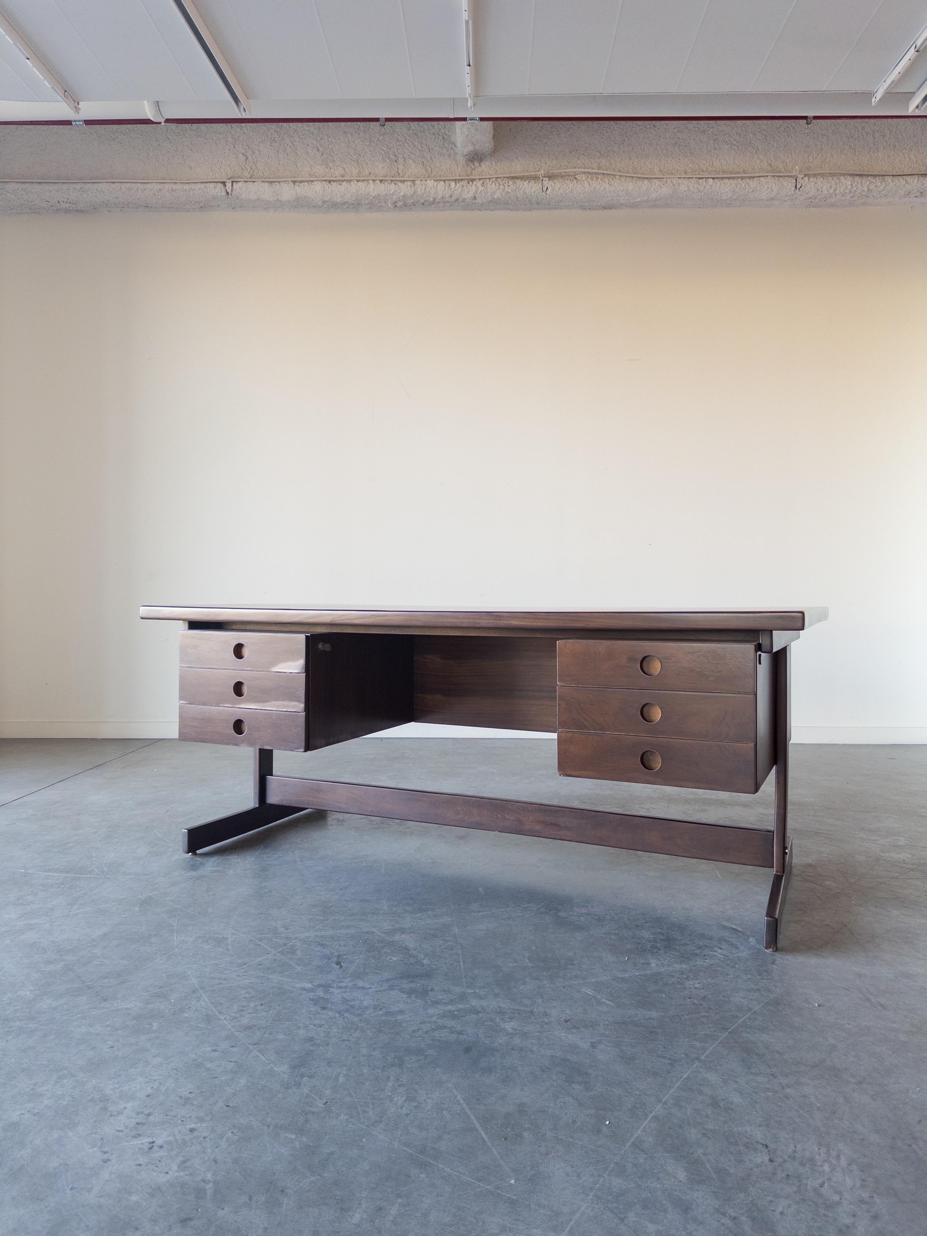 Brazilian Clara Executive Desk by Sergio Rodrigues For Sale