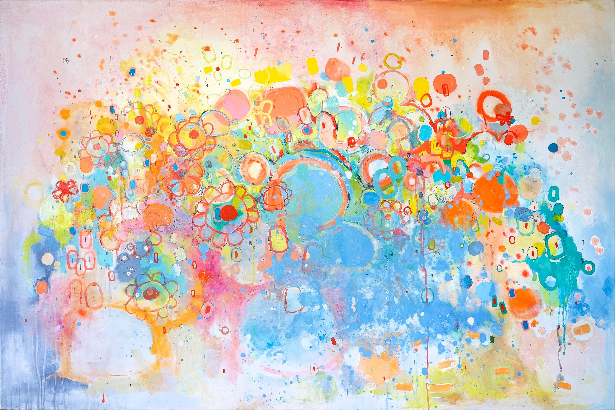 Abstract Painting di Clara Fialho - Senza titolo
