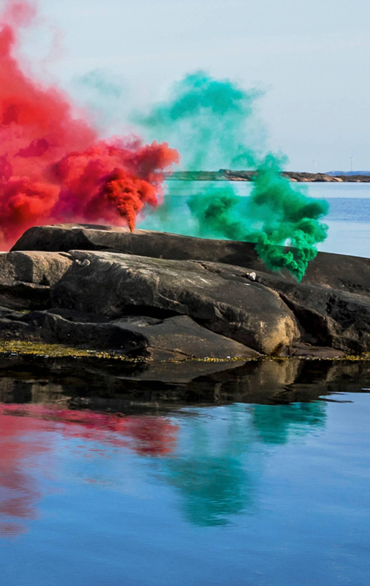 Señalización de la Naturaleza - Océano - Photograph Contemporáneo de Clara Hallencreutz