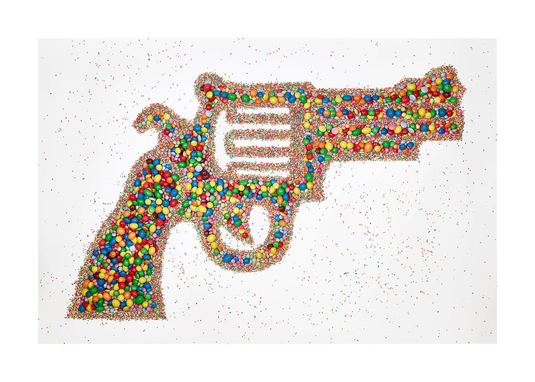 Clara Hallencreutz Figurative Print - Arms Disarmed - Candy