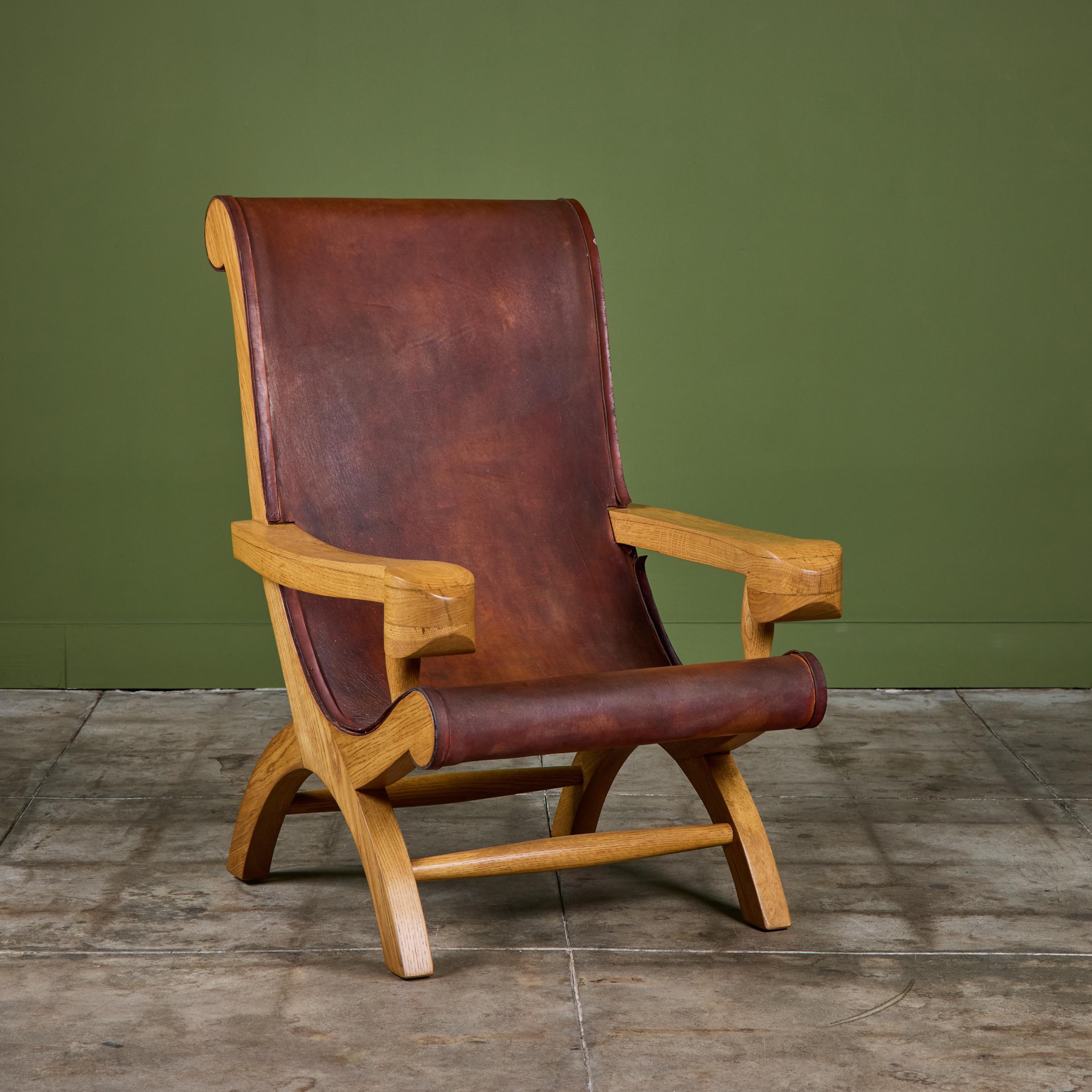 Mexican Clara Porset 'Butaque' Lounge Chair For Sale