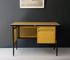 Clara Porset Steel Desk for DM Nacional Company