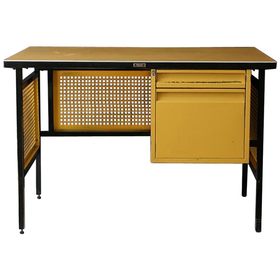 Clara Porset Steel Desk for DM Nacional Company