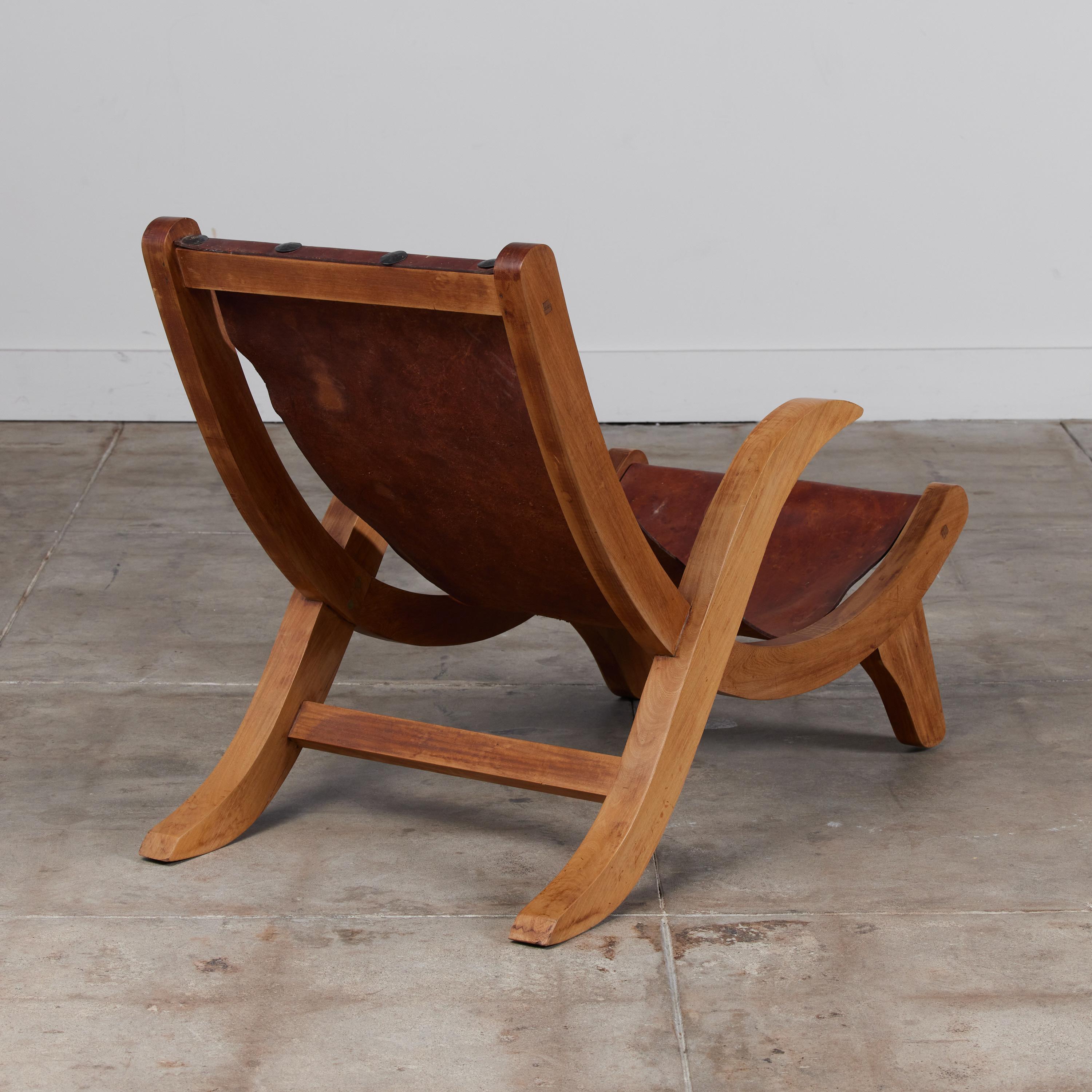 Mid-Century Modern Clara Porset Style Butaque Chair