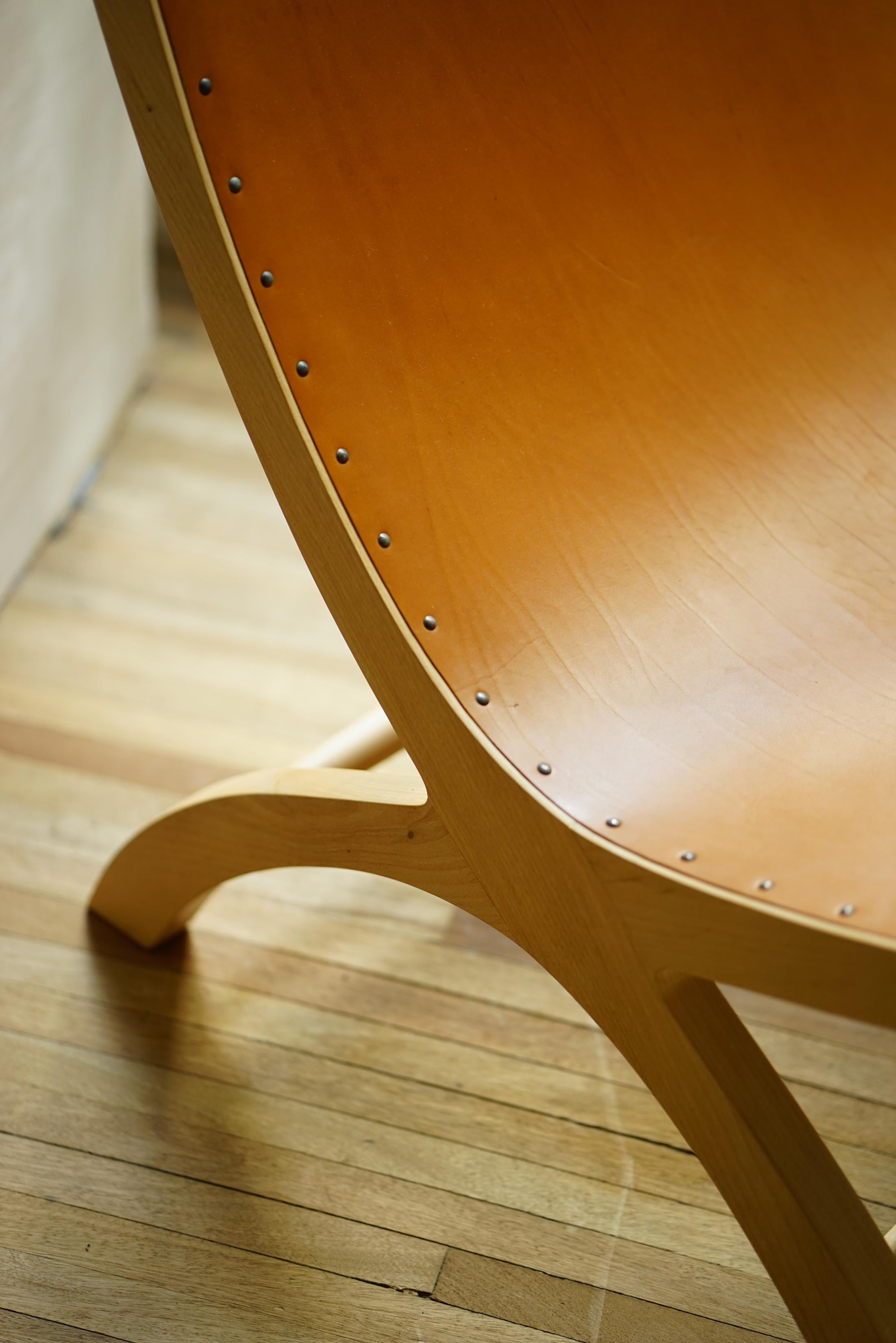 Mexikanischer Butaque-Stuhl von Clara Porset, lizenzierte Neuauflage von Luteca (Handgefertigt) im Angebot