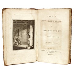 Clara REEVE. The Old English Baron: A Gothic Story. 1778 - 2ND ED (1ST ED THUS)
