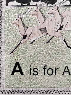 Clare Halifax, A is for Antelope (small), Affordable Art, Art Online