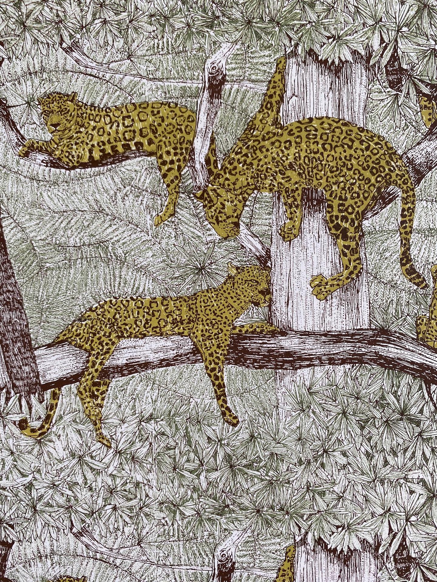 Clare Halifax, L is for Leopard, Alphabet Art. Limited Edition Art, Bright Art For Sale 6