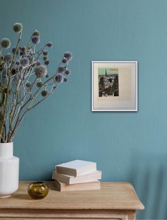 Clare Halifax, Petit Paris, Screen Print Art, Affordable Art