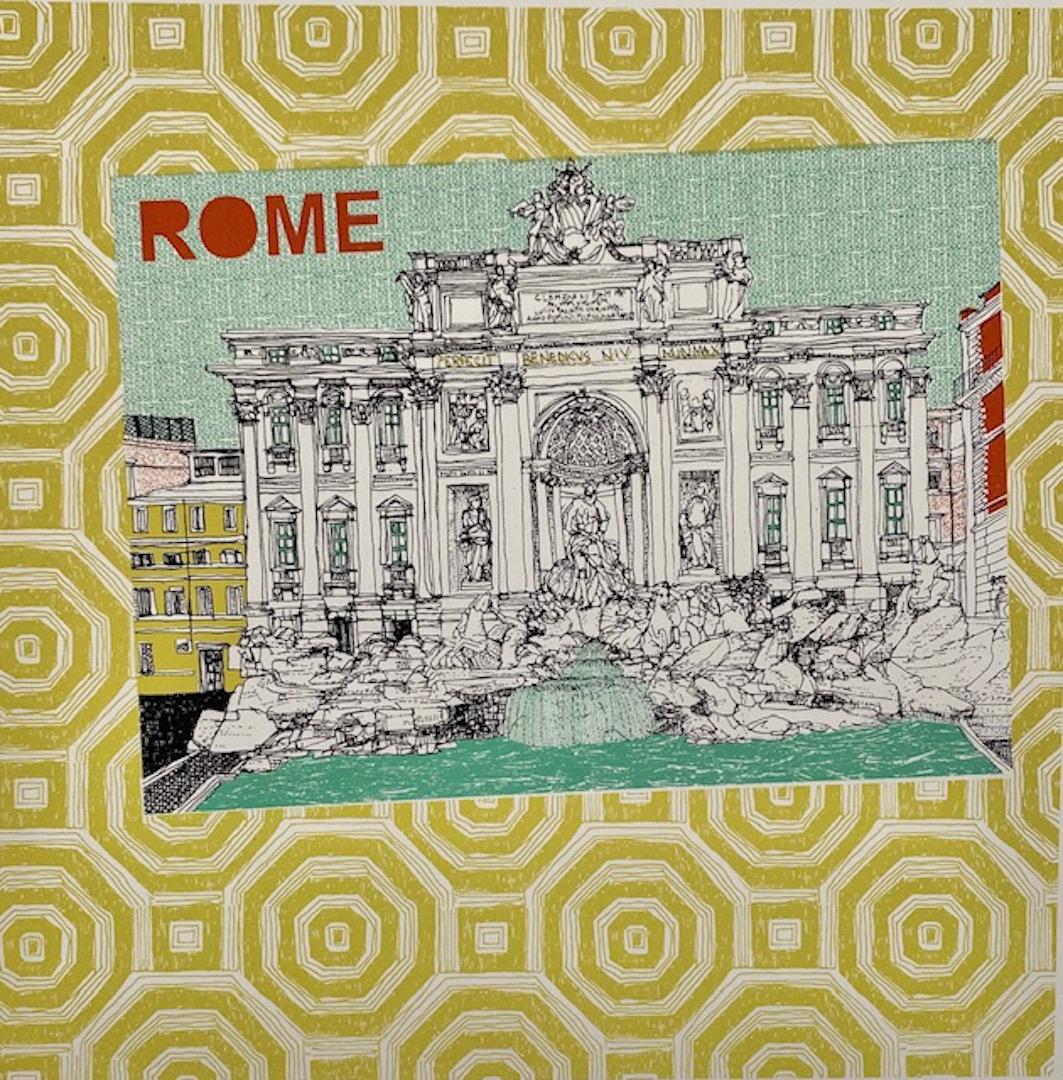 Clare Halifax, Piccola Roma, Limited Edition Print, Affordable Art