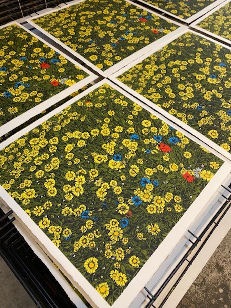 Clare Halifax, Fiori estivi, Arte floreale, Arte accessibile in vendita 3