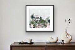 Hot Mass of Cacti, limited edition print, plants, contemporary, cactus, nature