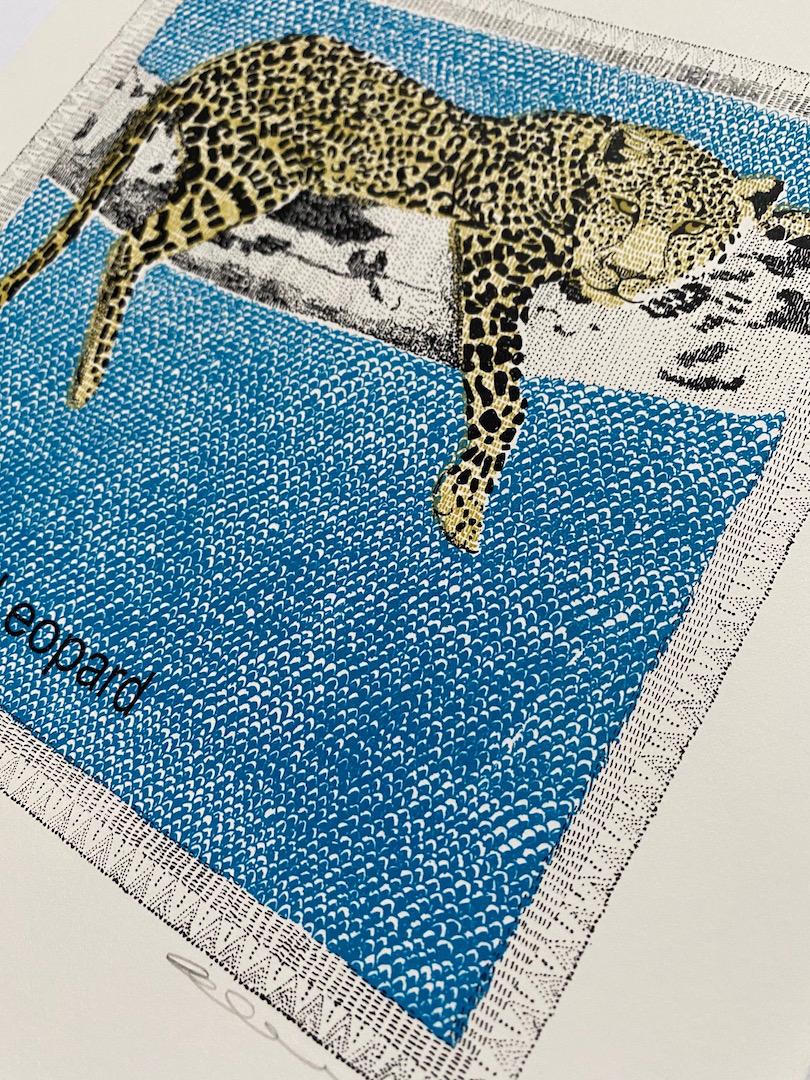 Clare Halifax
L steht für Leopard klein
Limitierte Auflage mit 5 Farben im Siebdruckverfahren
Auflage von 30 Stück
Bildgröße H 22 x B 22cm
Blattgröße: H 27 x B 25cm x T 0,1cm
Ungerahmt verkauft
Bitte beachten Sie, dass die Bilder vor Ort nur ein