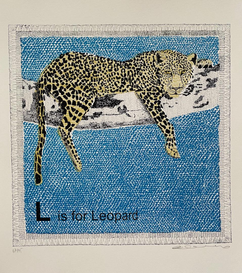 L is for Leopard (small)
