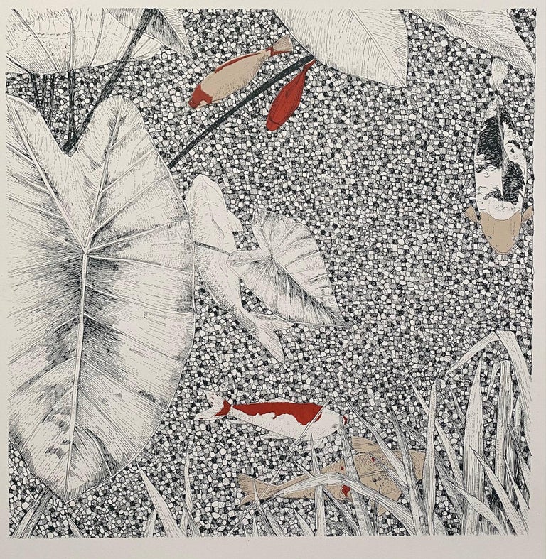 Clare Halifax Pond Pals, Fish Art, Animal Prints, Print Art