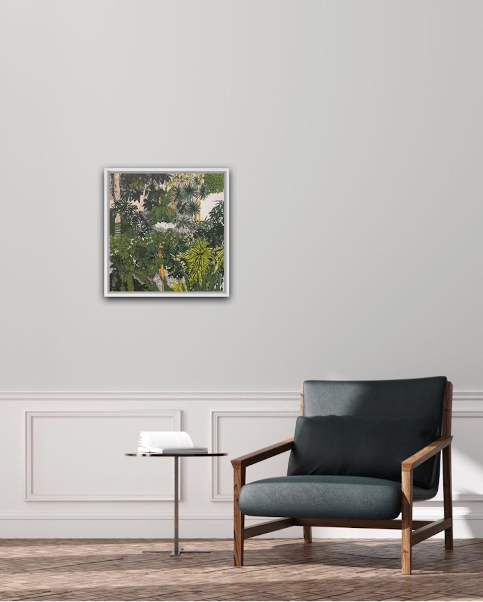 Vista tropicale, Barbican, Stampa botanica in edizione limitata, Paesaggio, Nature 3