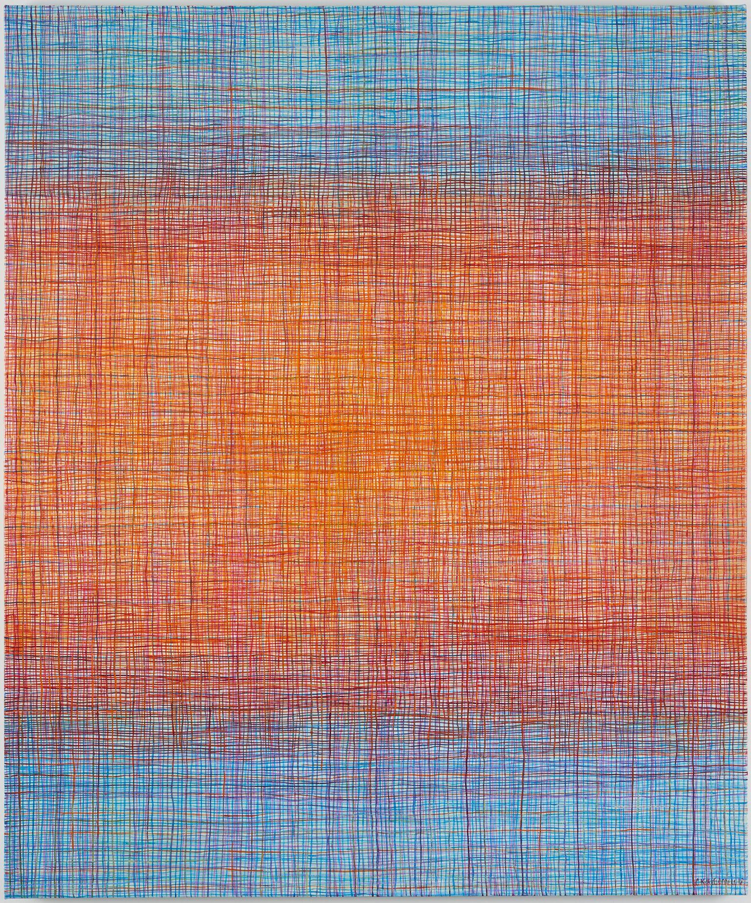 Warp and Weft - Painting by Clare Kirkconnell