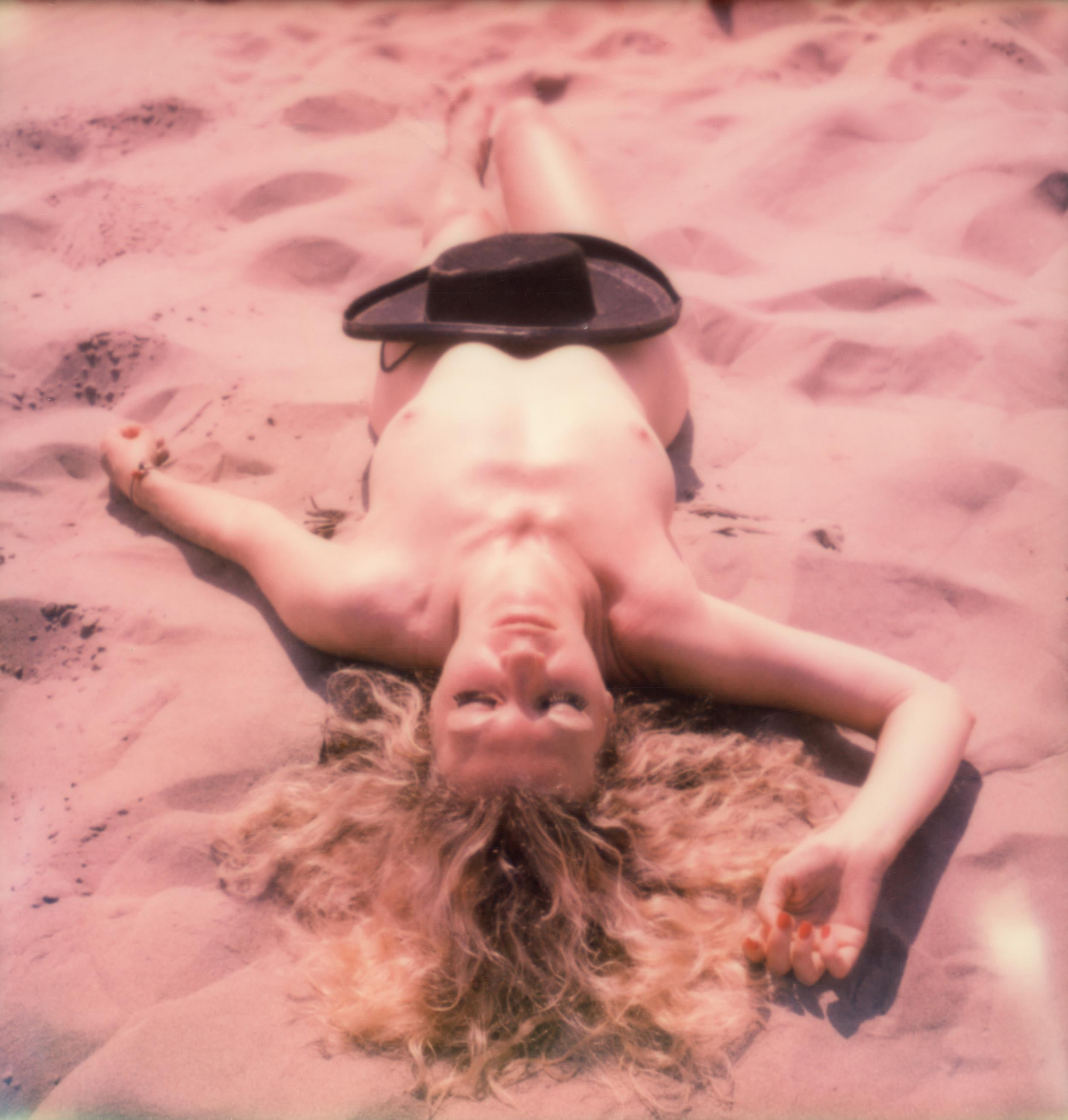 Clare Marie Bailey Color Photograph - Dreams in Alpha - Contemporary, Polaroid, Woman, 21st Century, Nude, Psychiatry