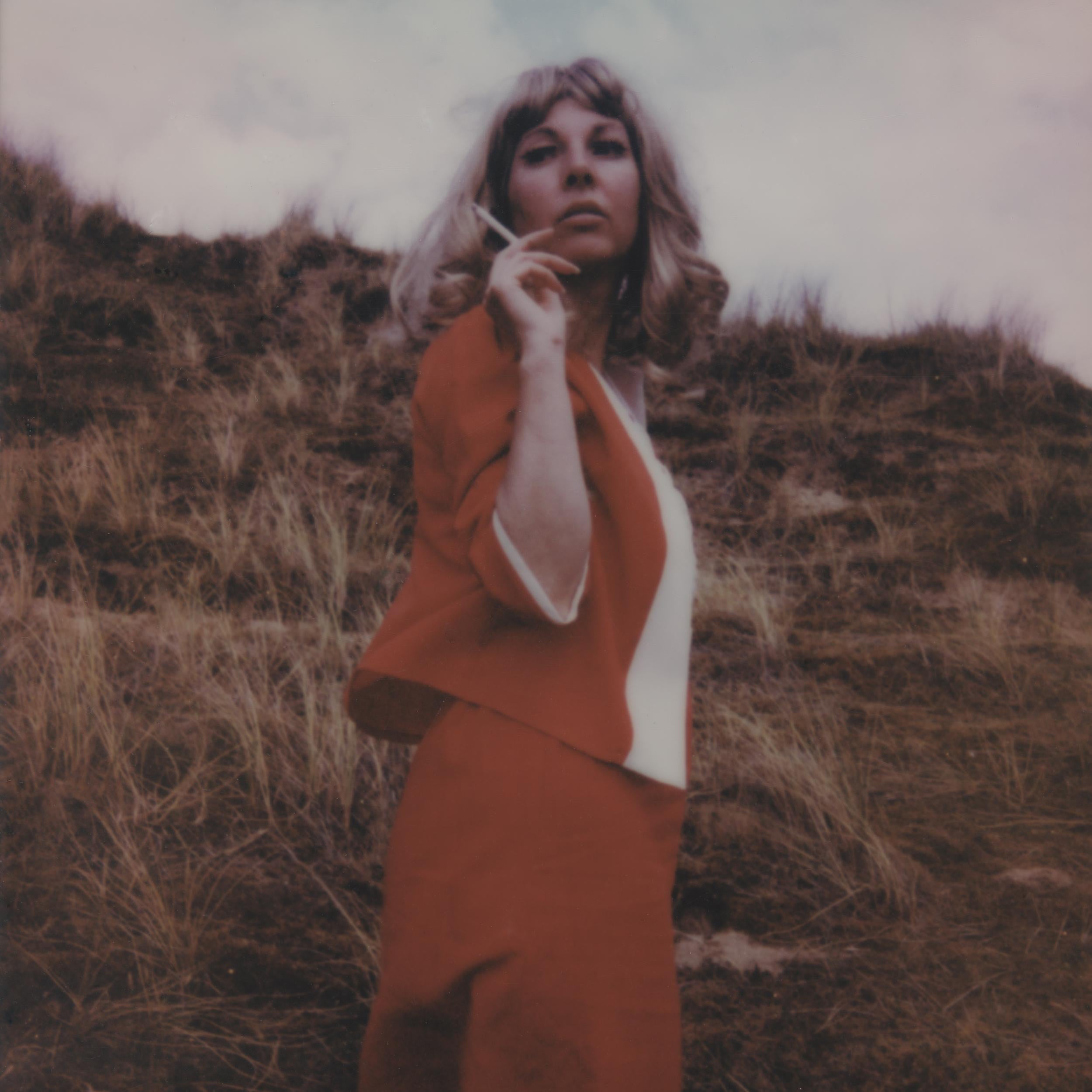 Heart Stopped (at 3pm) - Contemporary, Polaroid, Woman, 21st Century