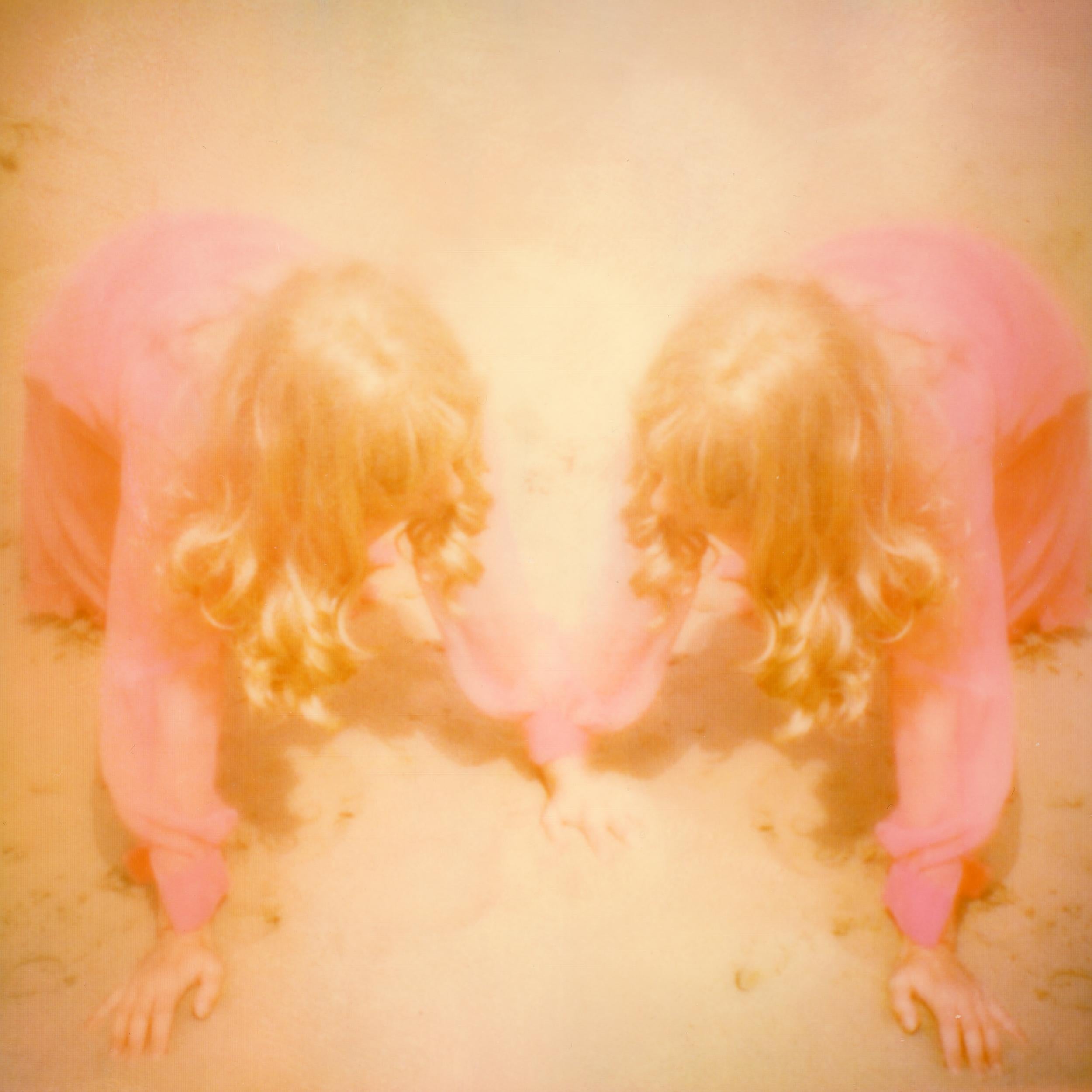 Clare Marie Bailey Portrait Photograph - Look both Ways - Contemporary, Polaroid, Woman, 21st Century, Psychiatry