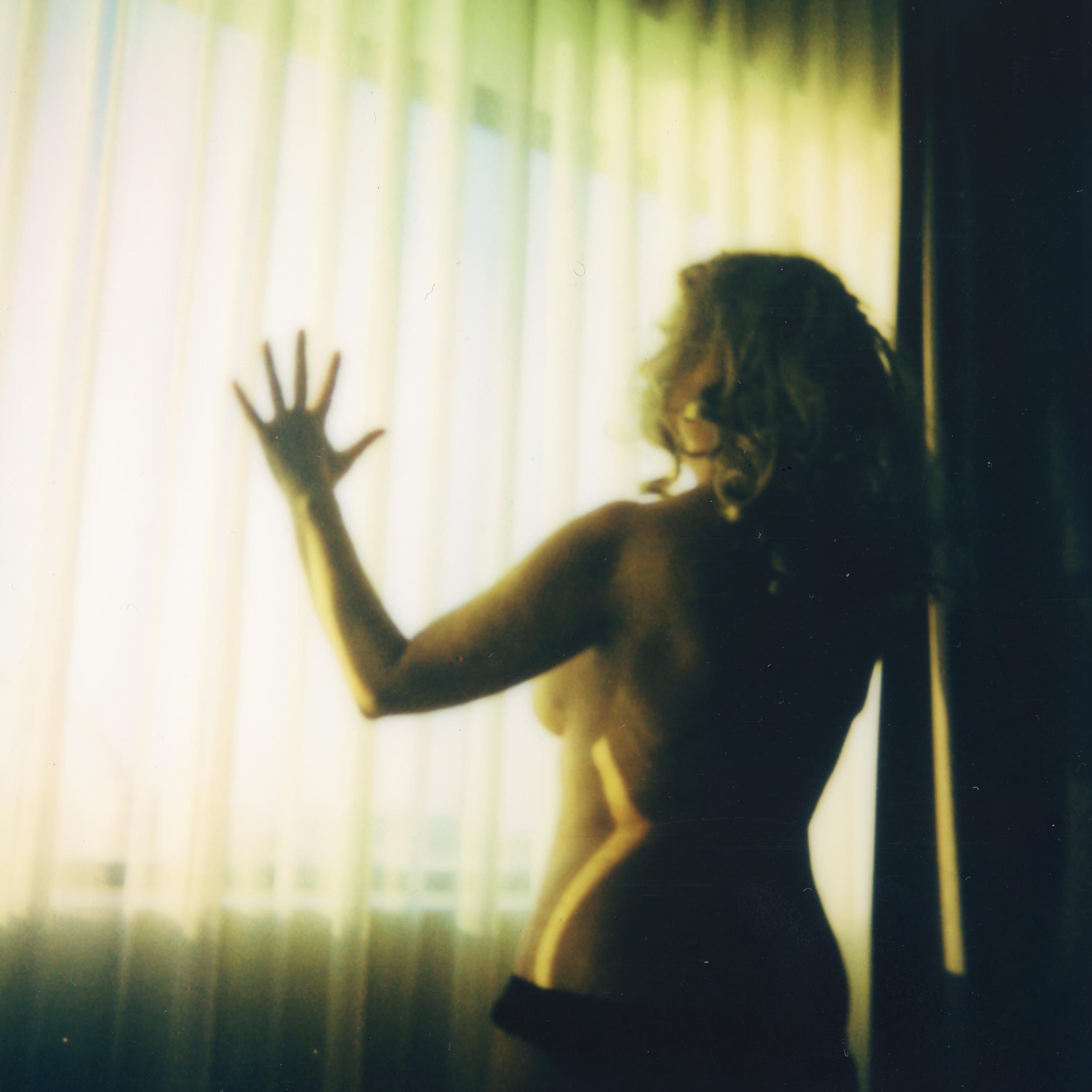 Clare Marie Bailey Color Photograph - Rear Window - Contemporary, Polaroid, Woman, 21st Century