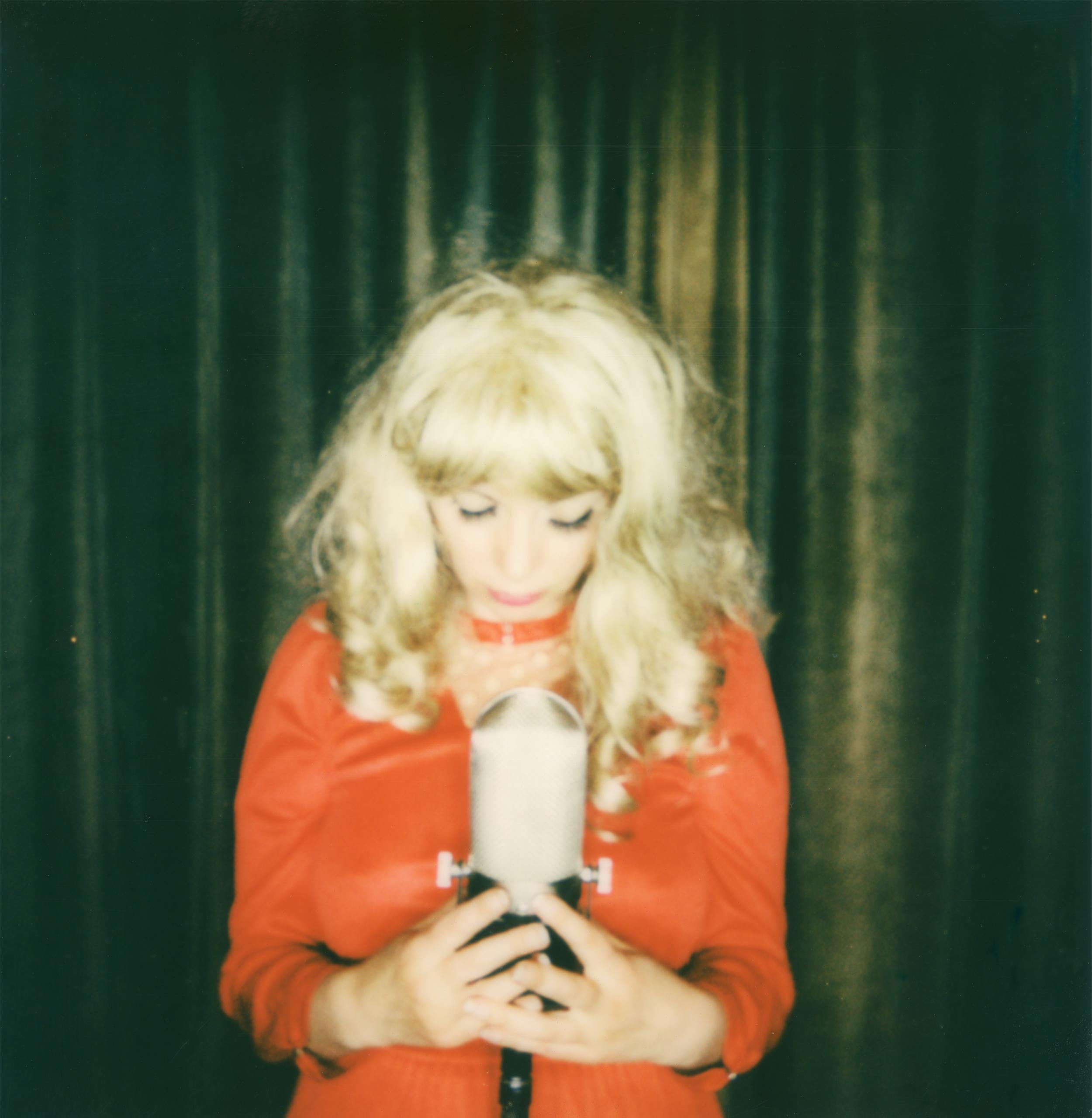 Color Photograph Clare Marie Bailey - Silencio - Contemporary, Polaroid, Women, Figurative, Portrait