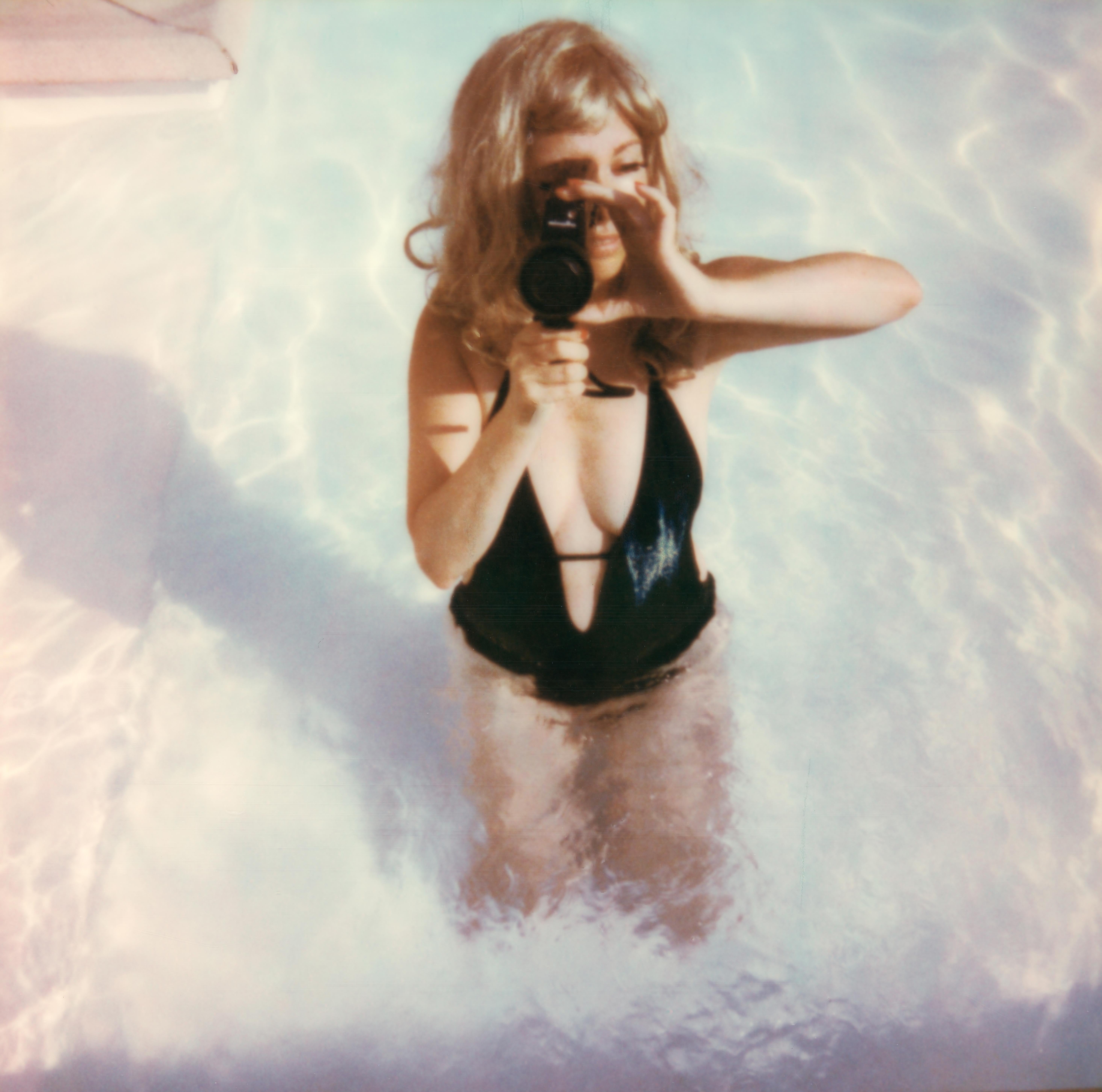 Clare Marie Bailey Portrait Photograph - The Pool II - Contemporary, Polaroid, Photograph, Figurative, Portrait