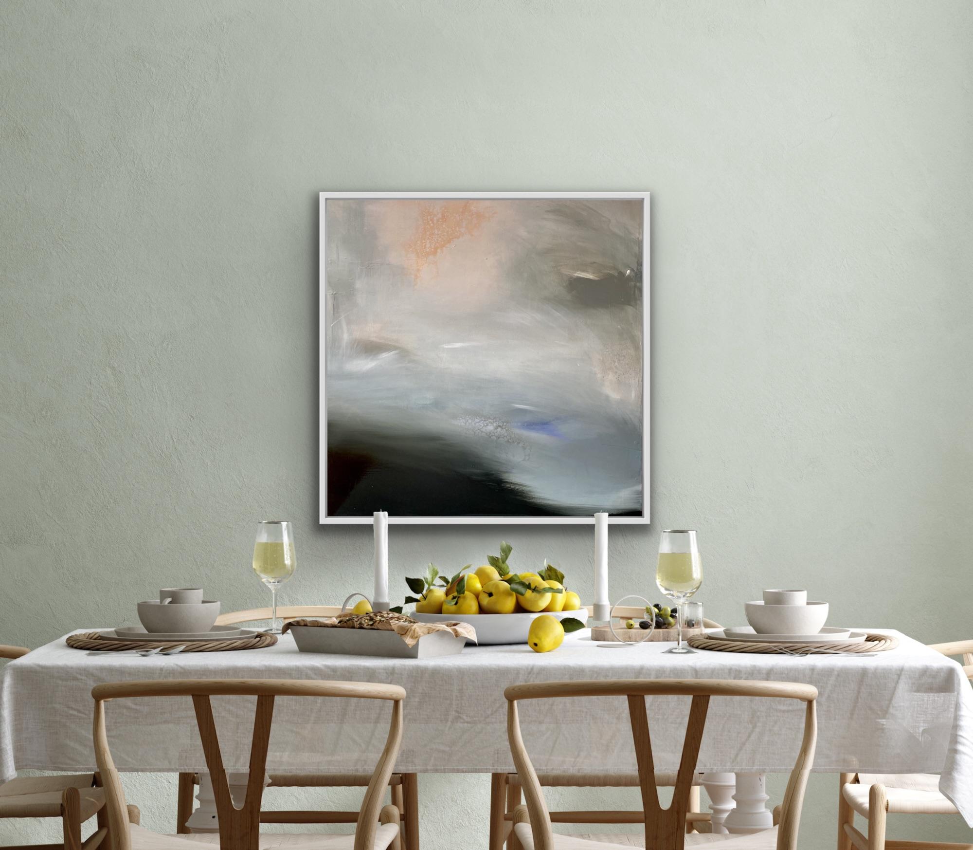 Cloud Illusion di Clare Millen, Pittura originale, Pittura astratta - Painting di Clare Millen 