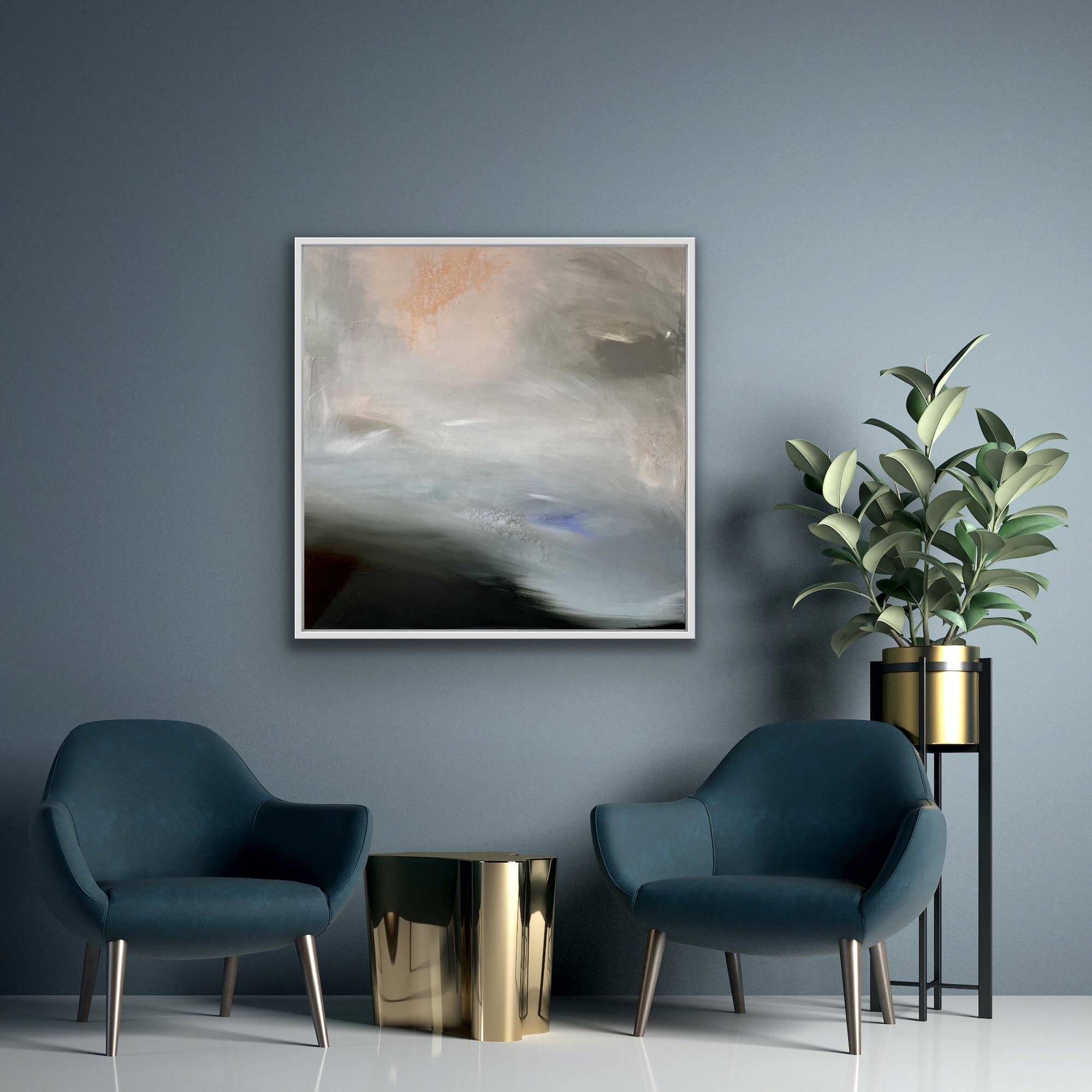 Cloud Illusion di Clare Millen, Pittura originale, Pittura astratta in vendita 2