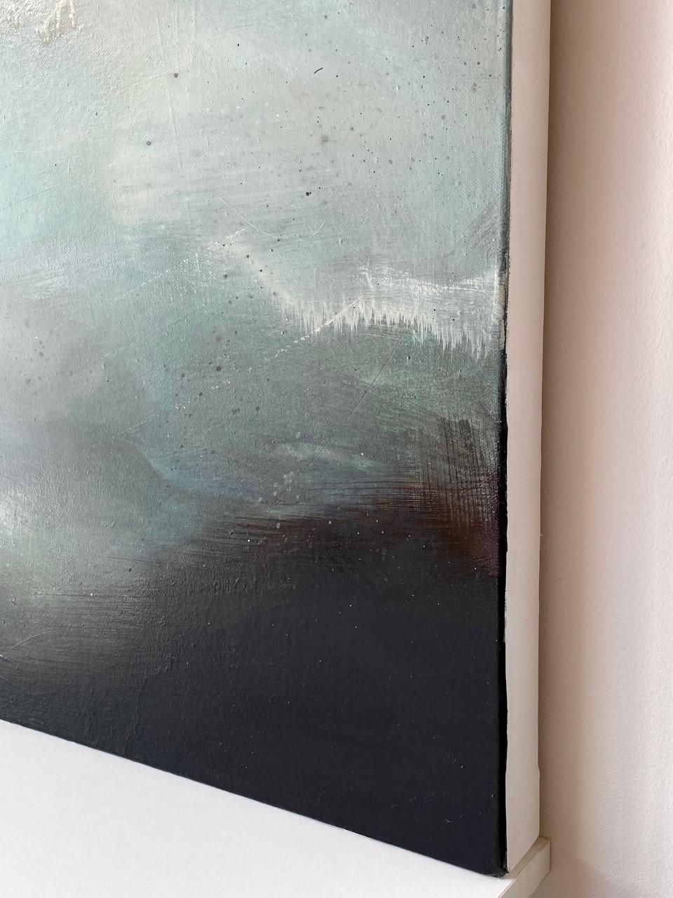 Clare Millen: Sea Swept I, Originalgemälde, Meereslandschaft, atmosphärische Kunst im Angebot 3