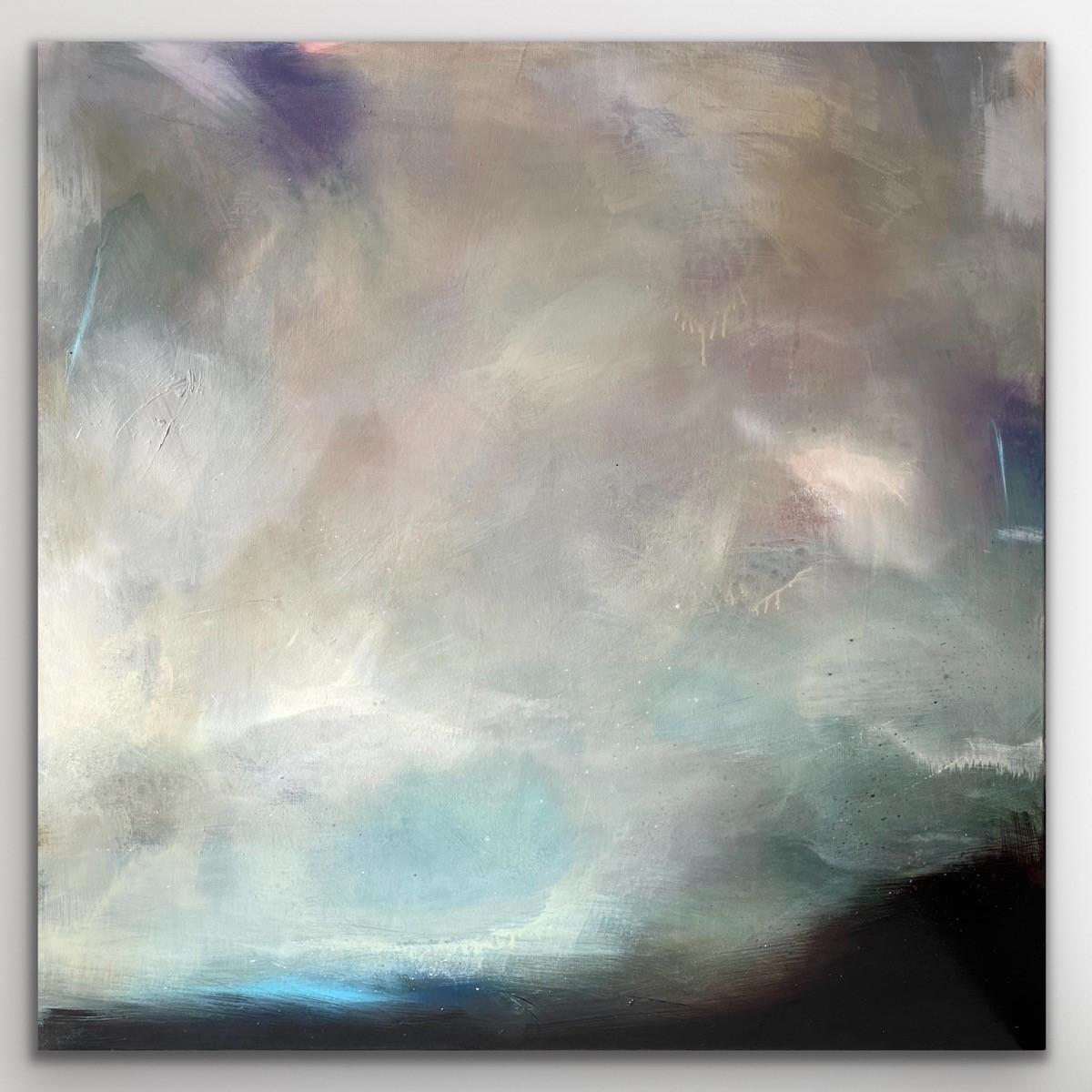 Clare Millen: Sea Swept I, Originalgemälde, Meereslandschaft, atmosphärische Kunst im Angebot 4