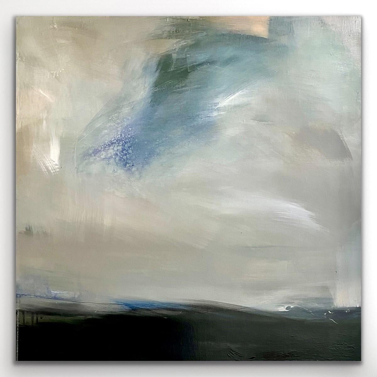 Sky Rise, Claire Millen, Original painting, Abstract art, Landscape painting  - Painting by Clare Millen