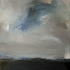 Sky Rise, Claire Millen, peinture d'origine, art abstrait, peinture de paysage 