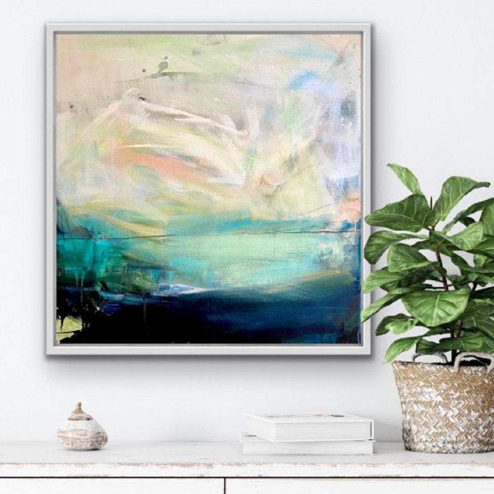 abstract coastal paintings