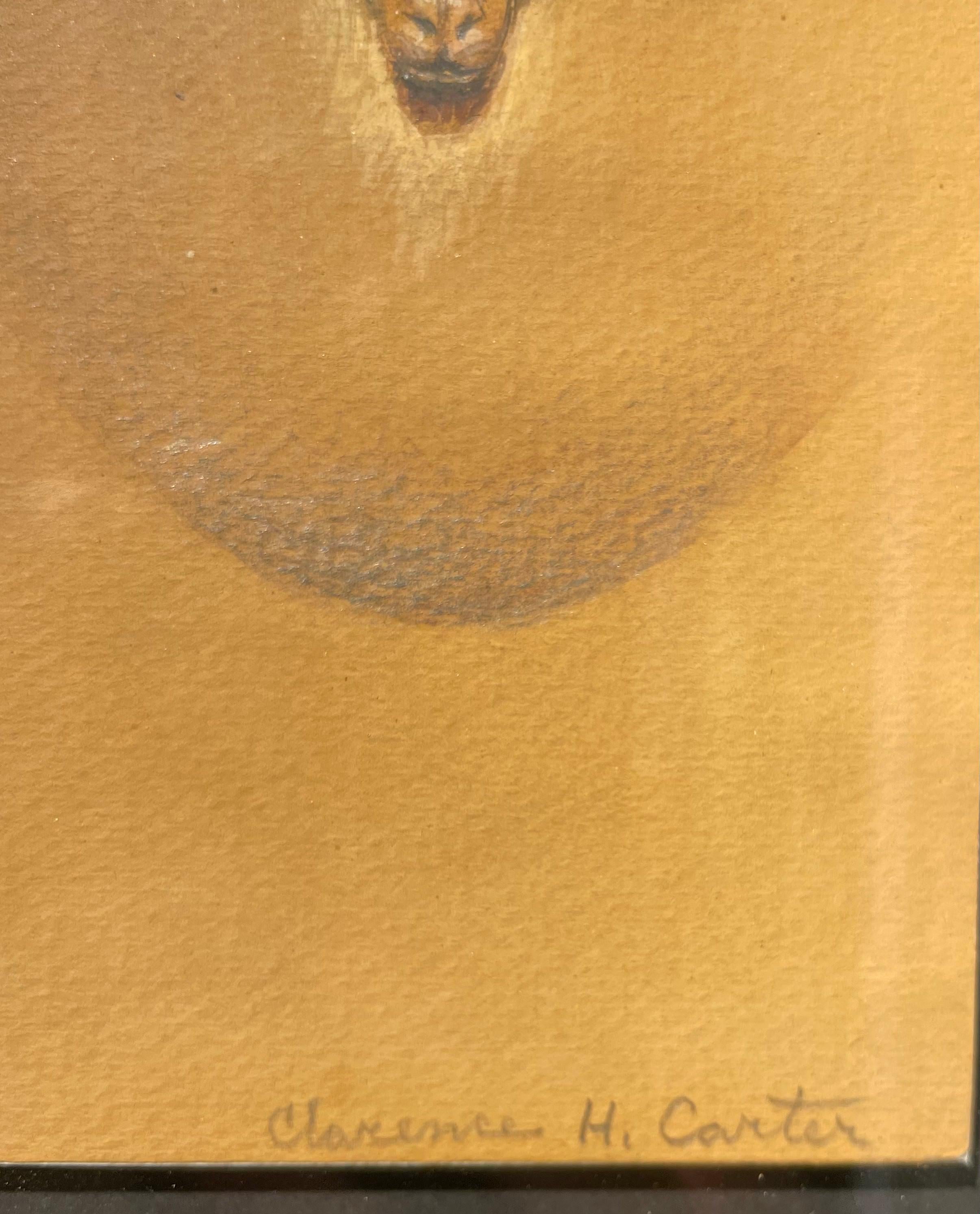 Sopra e al di sopra di tutto: Canguro, pittura acrilica figurativa di metà secolo in vendita 3