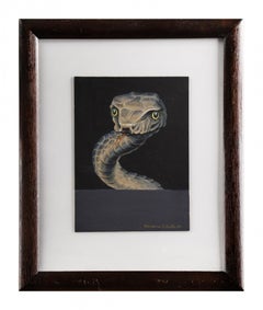 Over and Above Surprise (Serpent), 1960s snake painting, Cleveland School