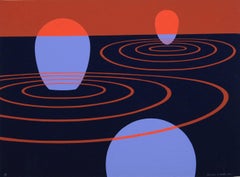 Blue and Red Space