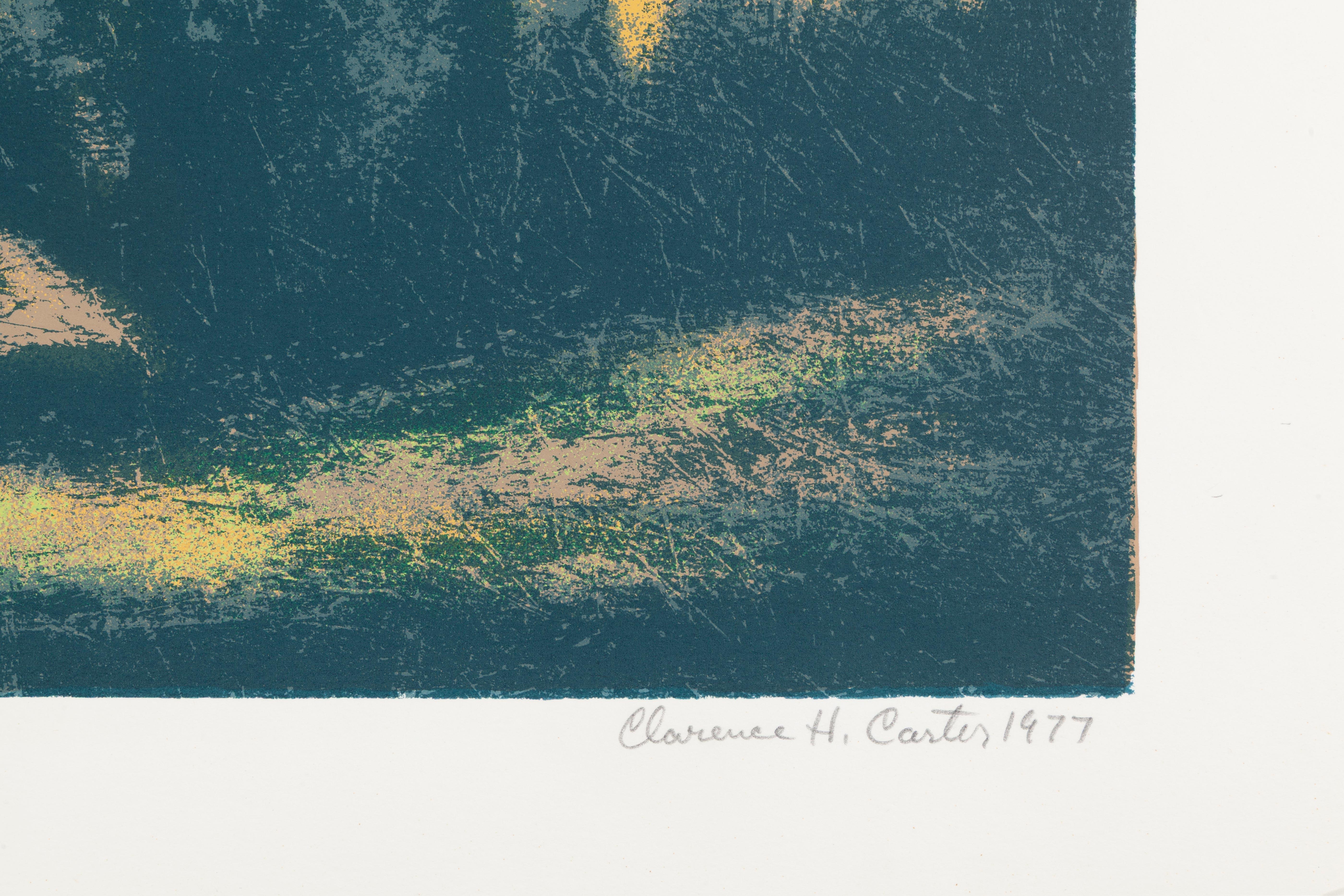 Eschatos 18 (Surrealismus), Print, von Clarence Holbrook Carter