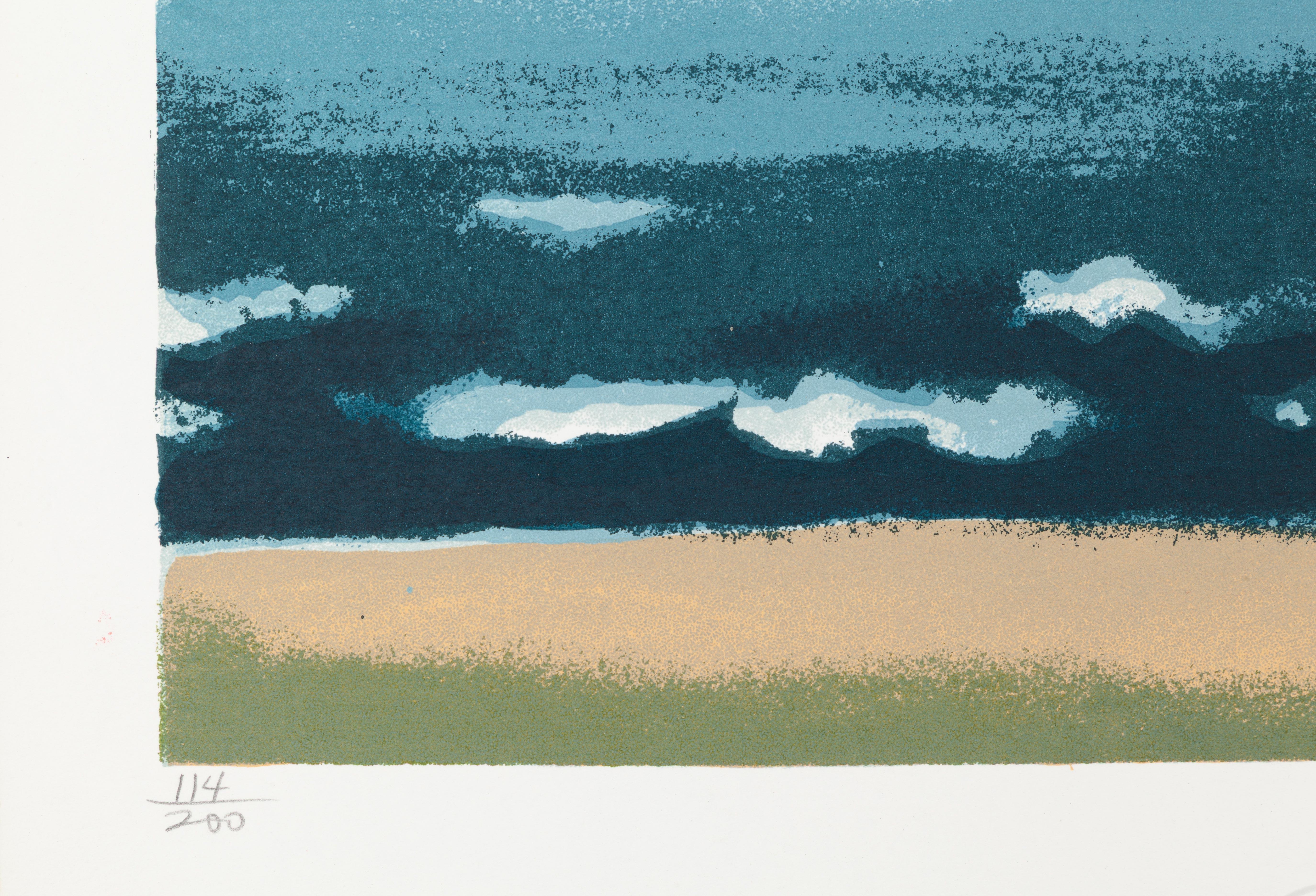 Eschatos 23 - Surrealist Print by Clarence Holbrook Carter