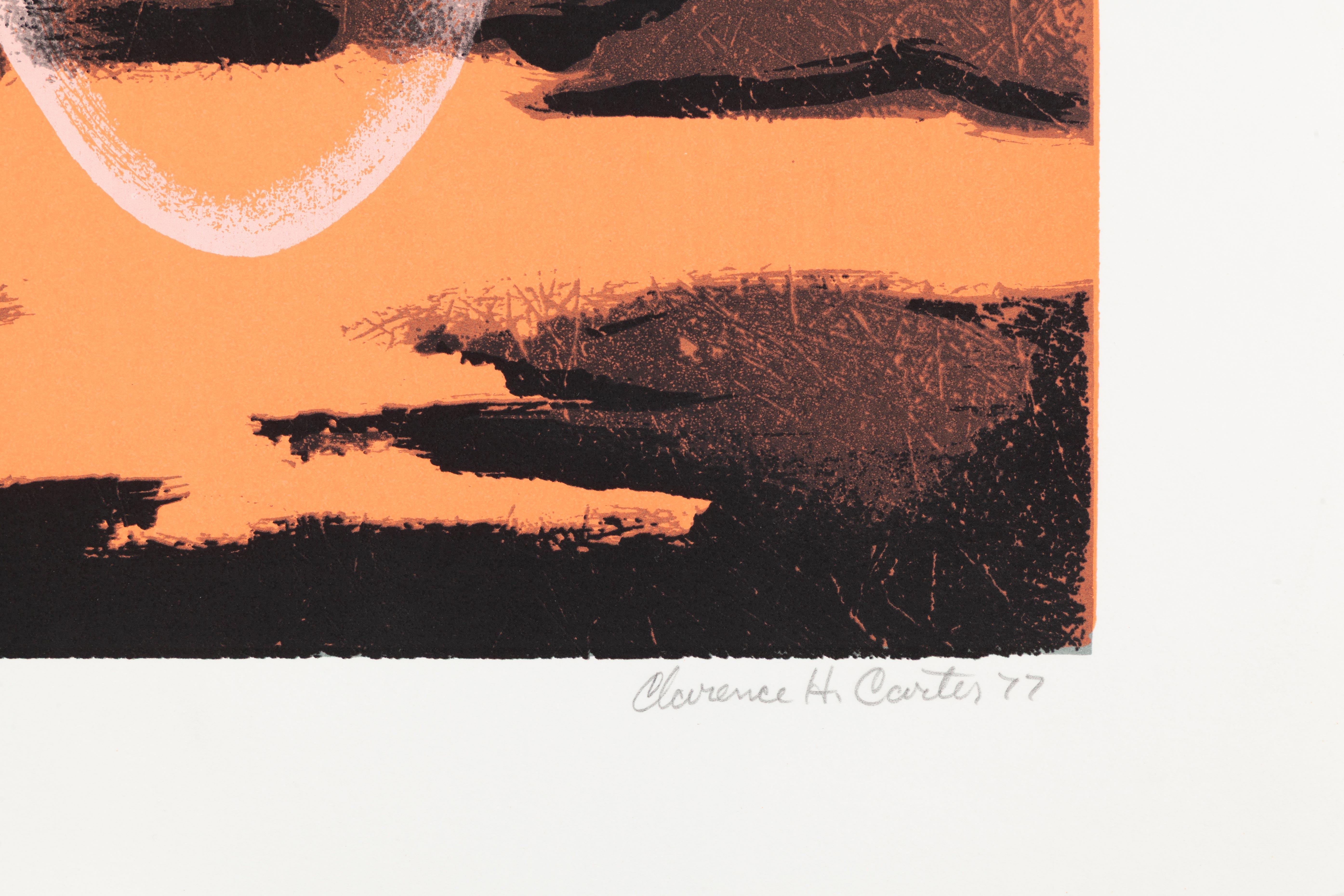 Eschatos 28 - Surrealist Print by Clarence Holbrook Carter