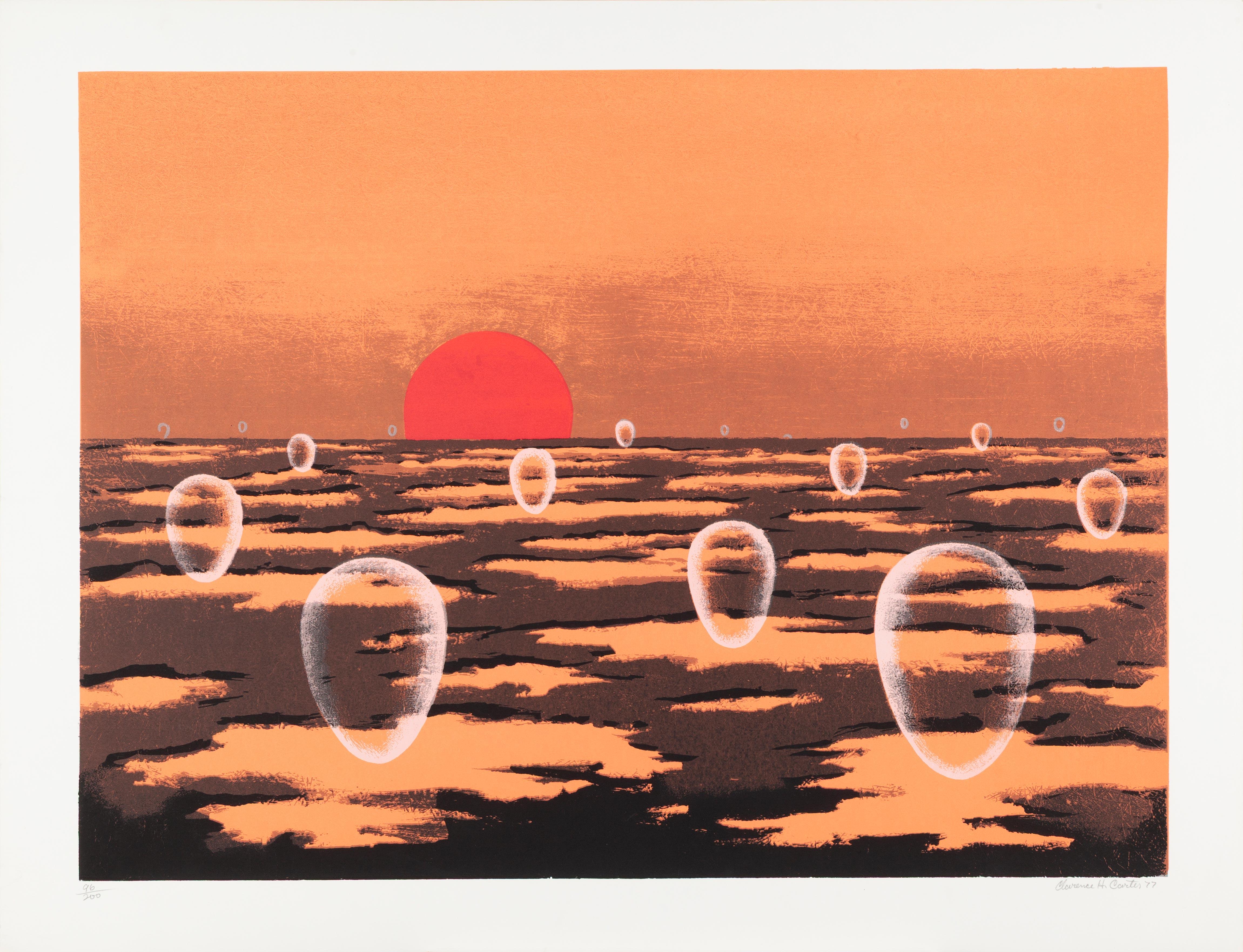Clarence Holbrook Carter Landscape Print - Eschatos 28