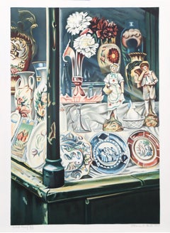 Hospitalities Long Past, Signed Screenprint by Clarence Carter