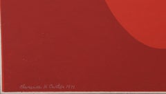 Joseph and His Brothers, Surrealist Screenprint by Clarence Holbrook Carter