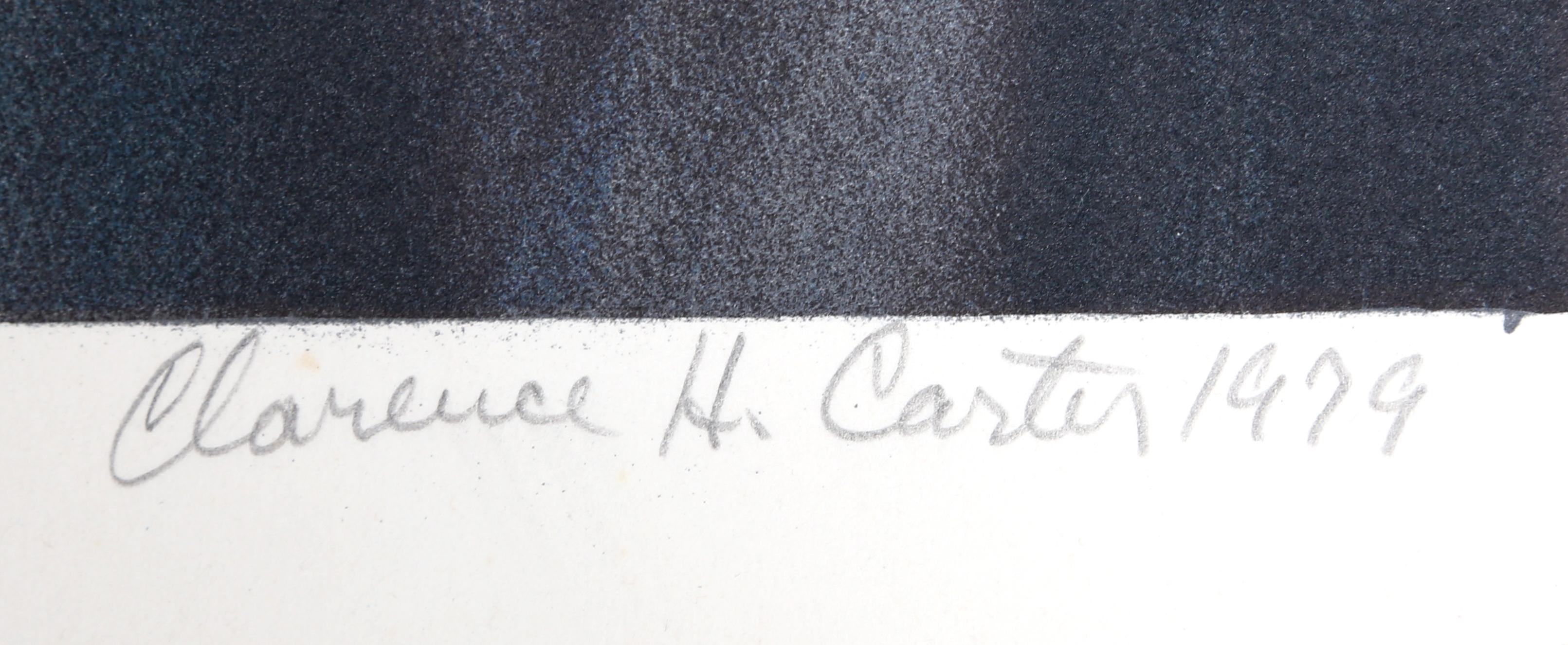 Maidenhood, litografia firmata da Clarence Carter - Print di Clarence Holbrook Carter