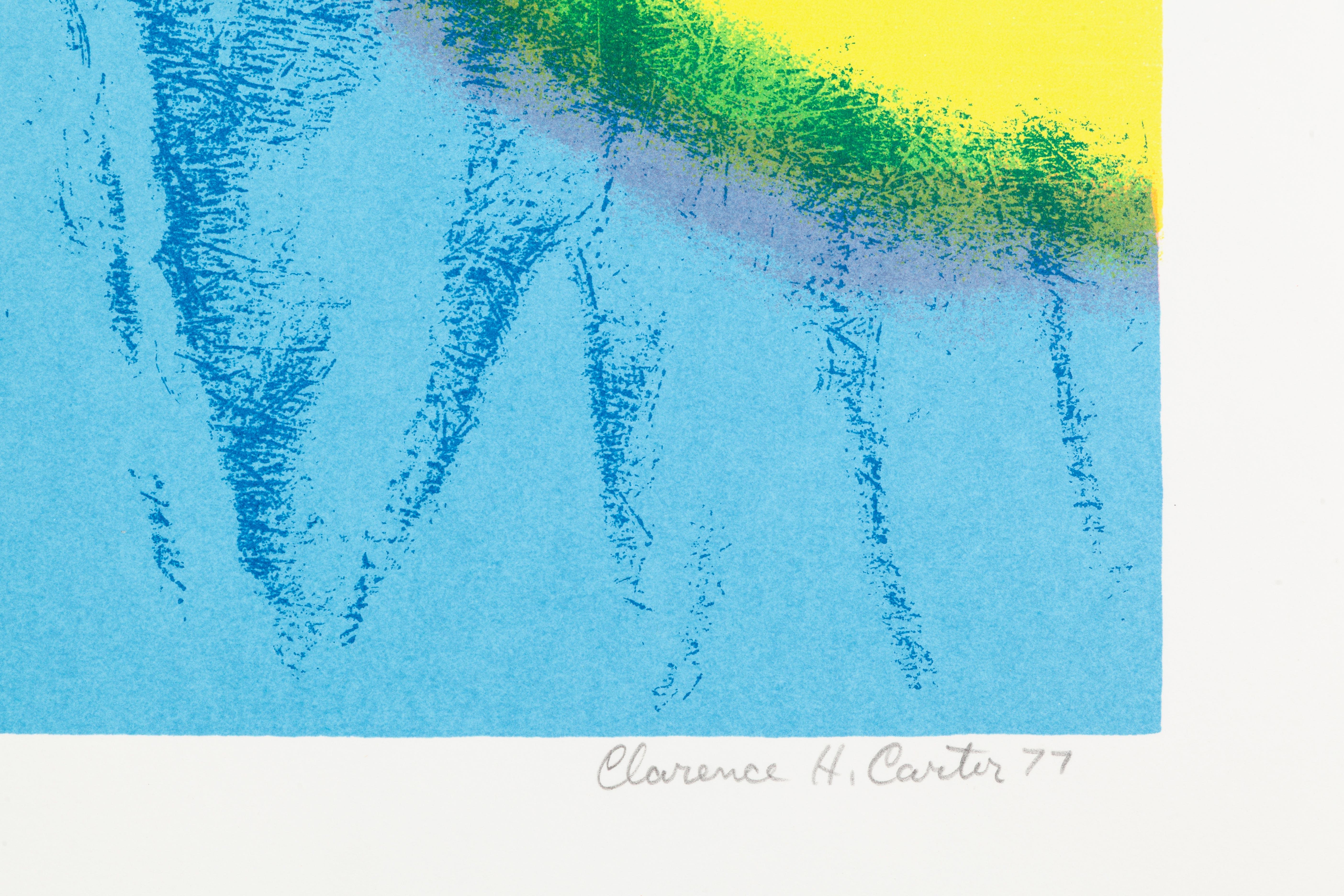 Pilgrimage No. 4 - Surrealist Print by Clarence Holbrook Carter