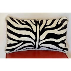 Cuscino in velluto tagliato e piuma d'oca di Clarence House