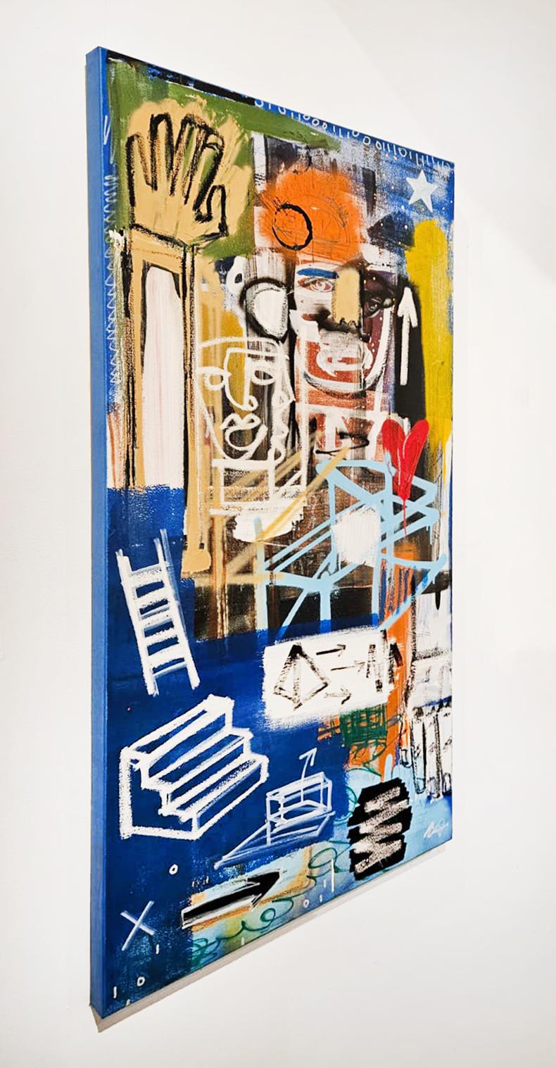 A-maze (Zeitgenössisch), Painting, von Clarence James