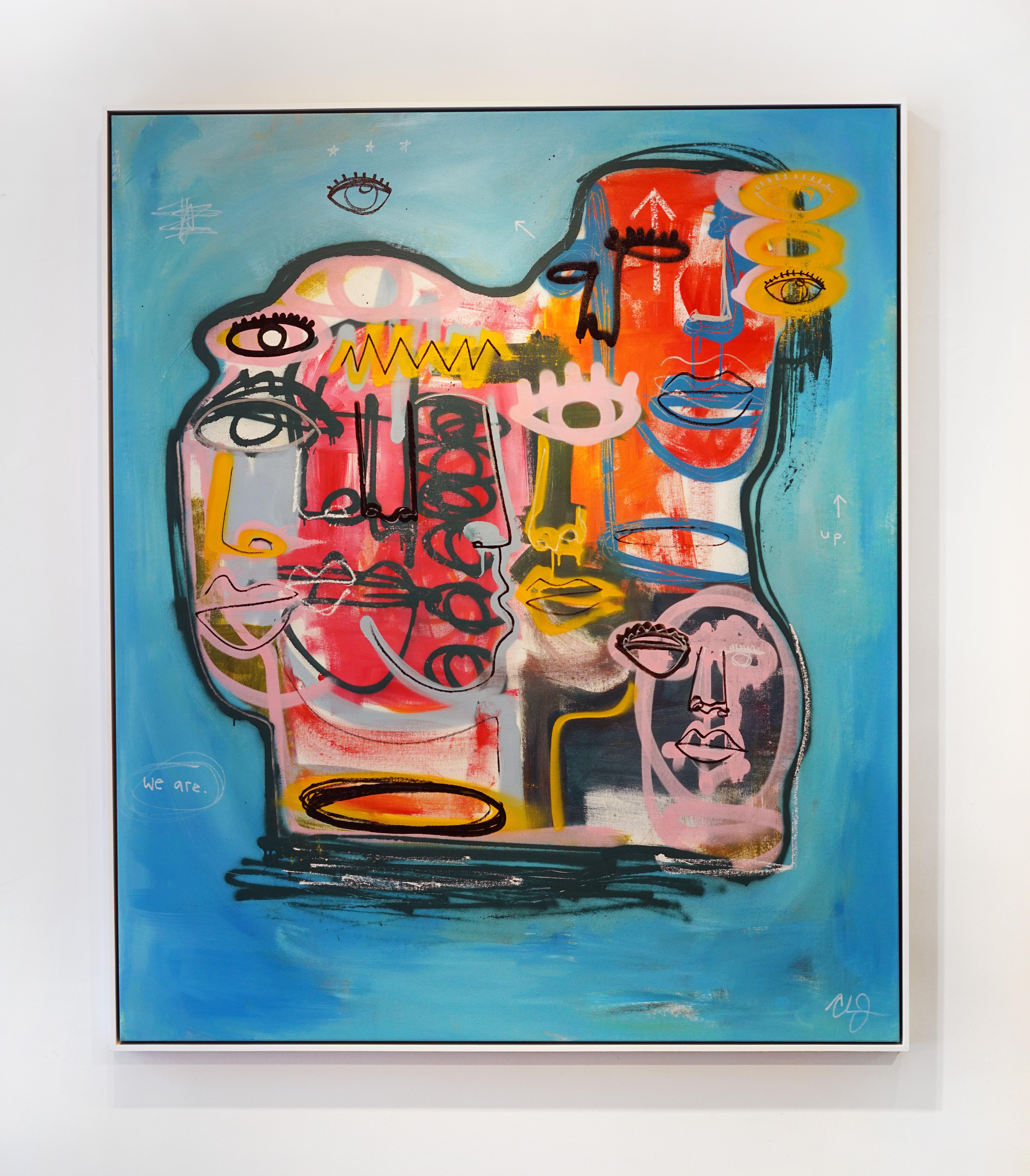 All Men Equal - Contemporary Painting by Clarence James